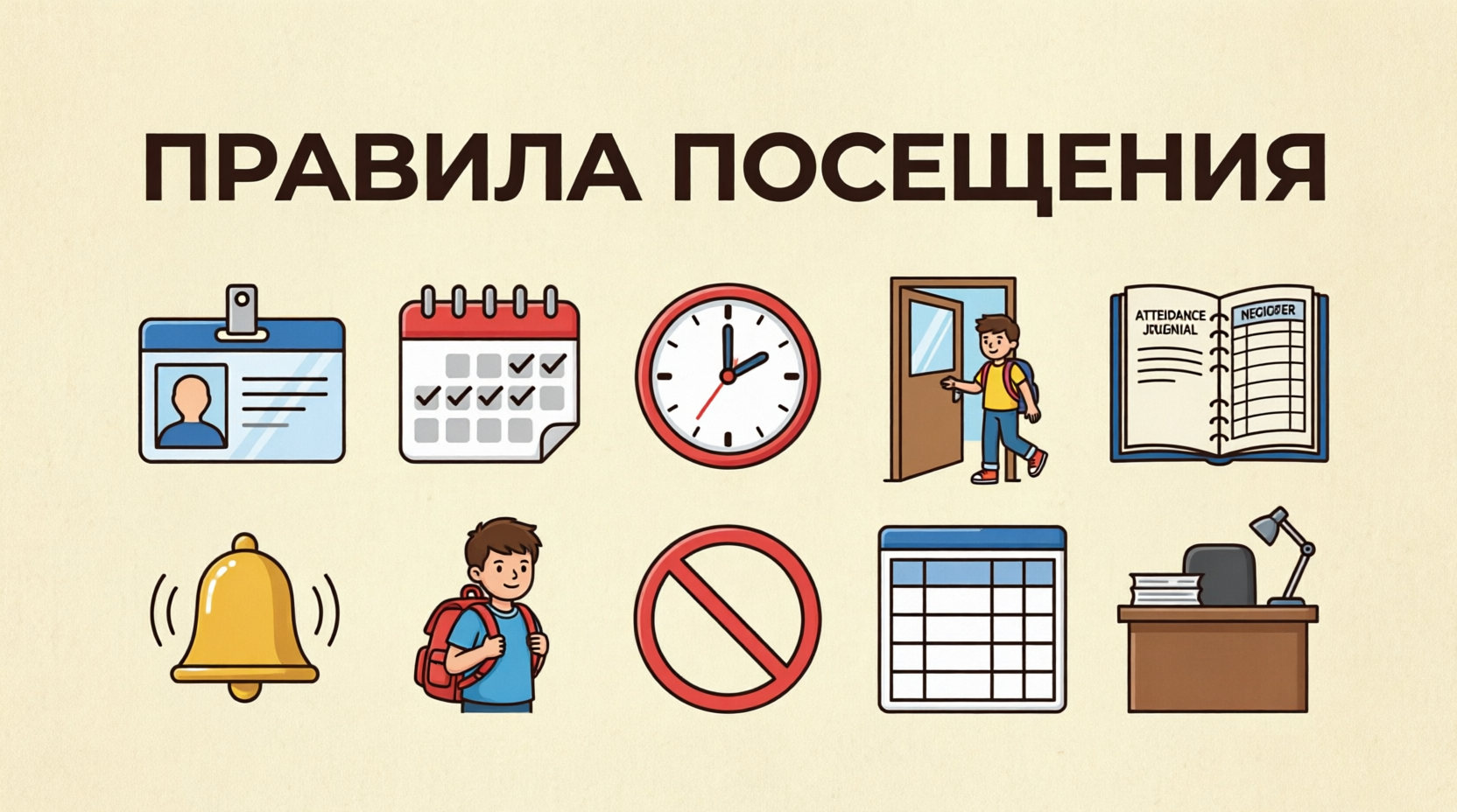 Правила посещения.